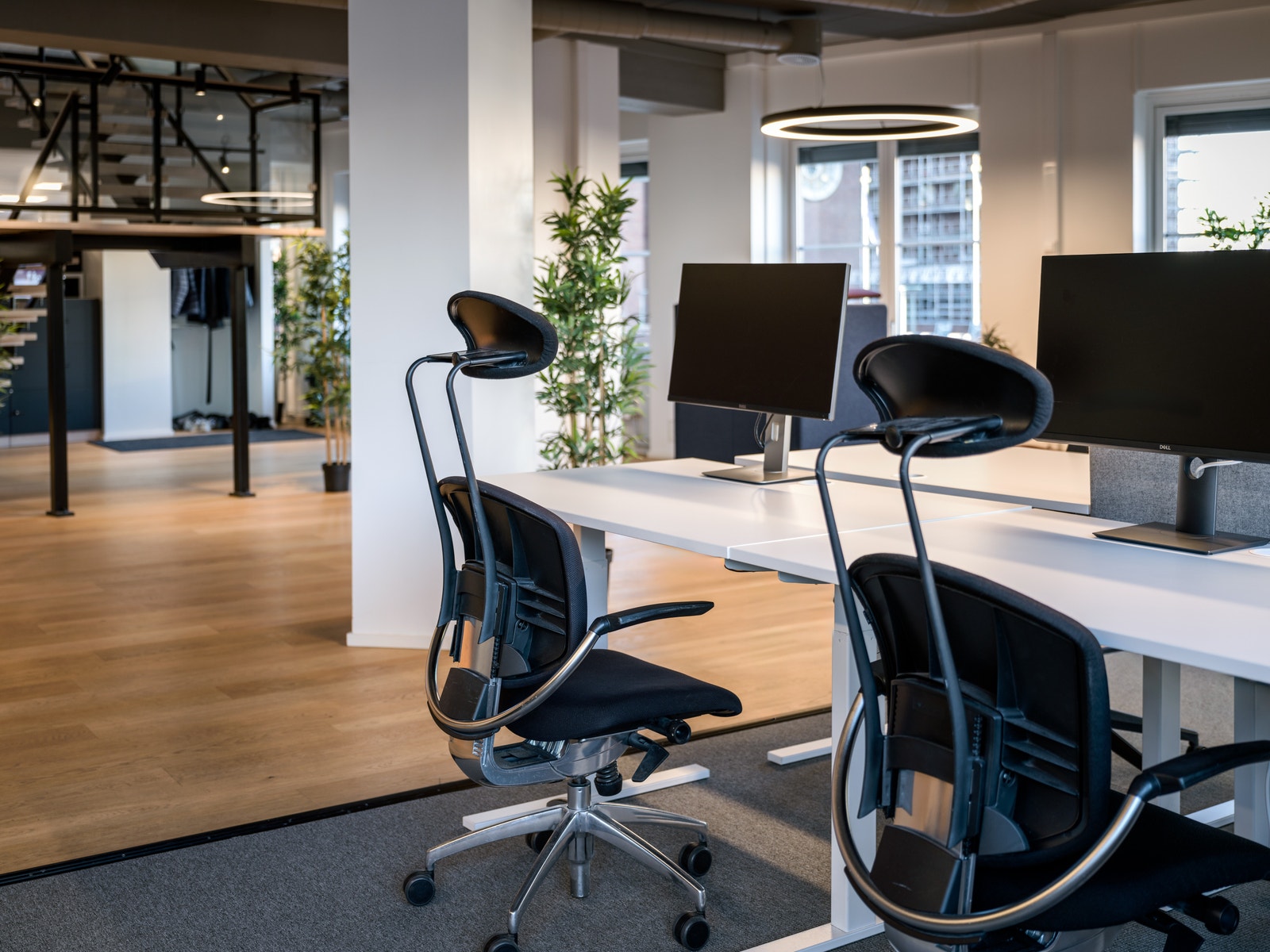 Fra de ledige arealene i 5. og 6. etasje Galleribilde