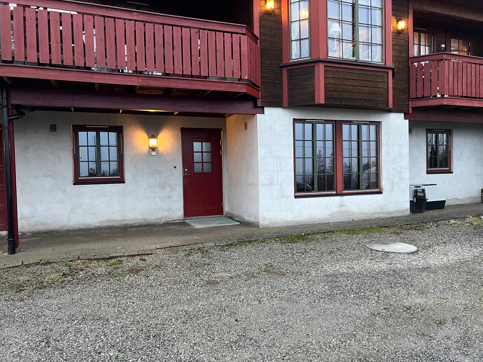 Inngangsparti Galleribilde