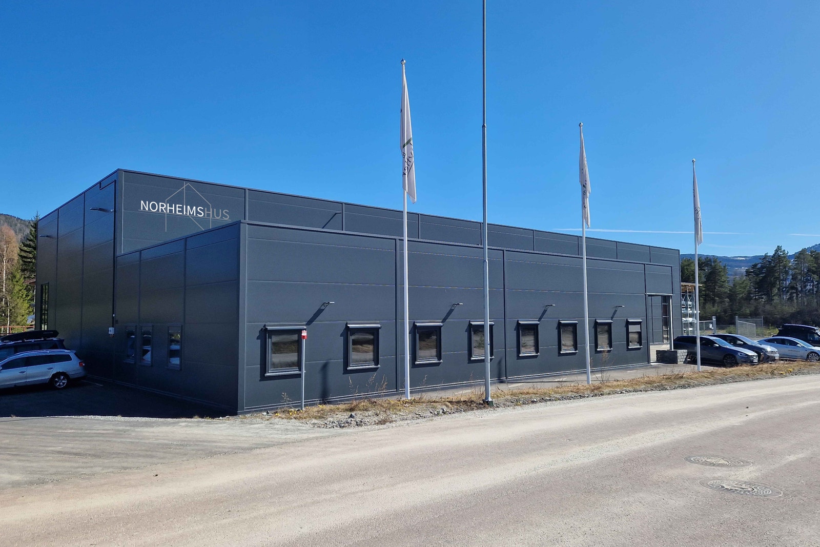 Vår nye fabrikk i Vikersund Galleribilde