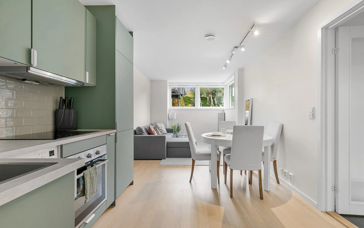 Lys og trivelig stue Galleribilde