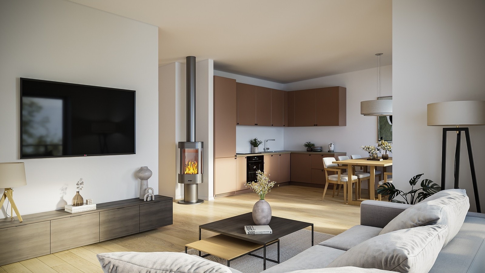 Inspirasjonsbilde for interiørdesign. Merk: Dette bildet er hentet fra et lignende prosjekt. Egendefinerte bilder fra prosjektets arkitekt vil være tilgjengelige snart. Galleribilde