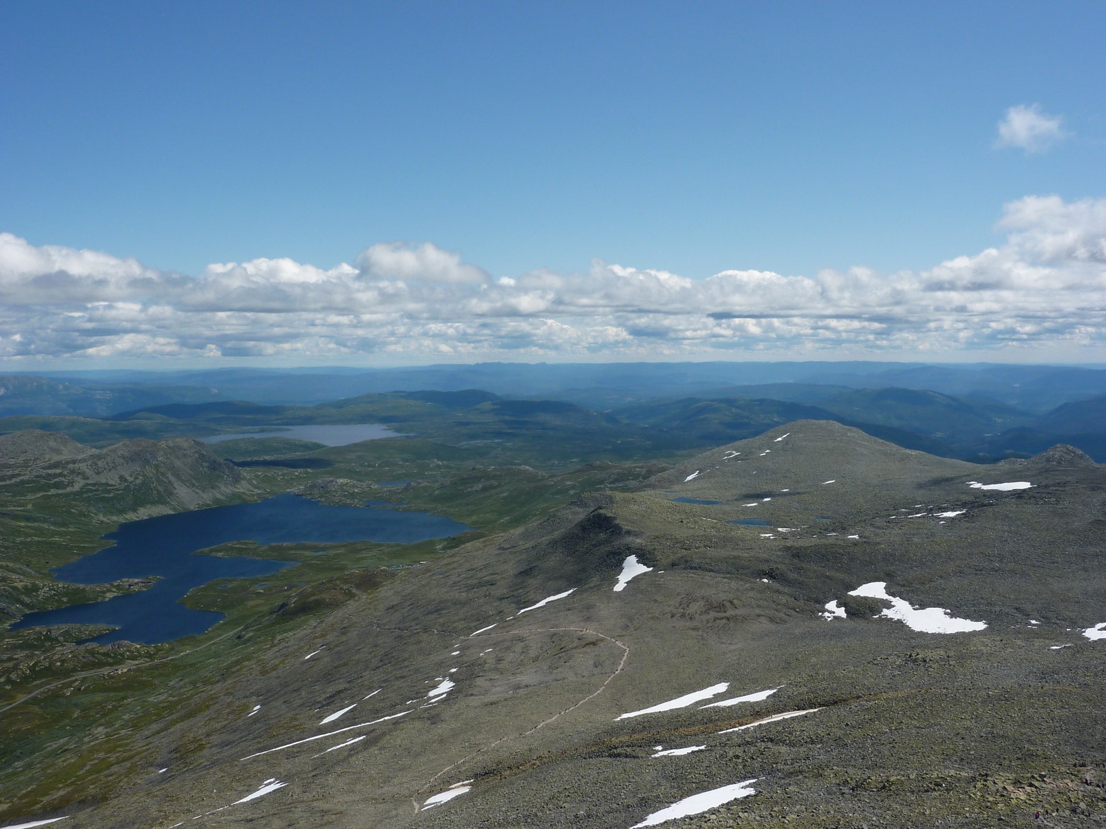 Utsikt fra Gaustatoppen Galleribilde