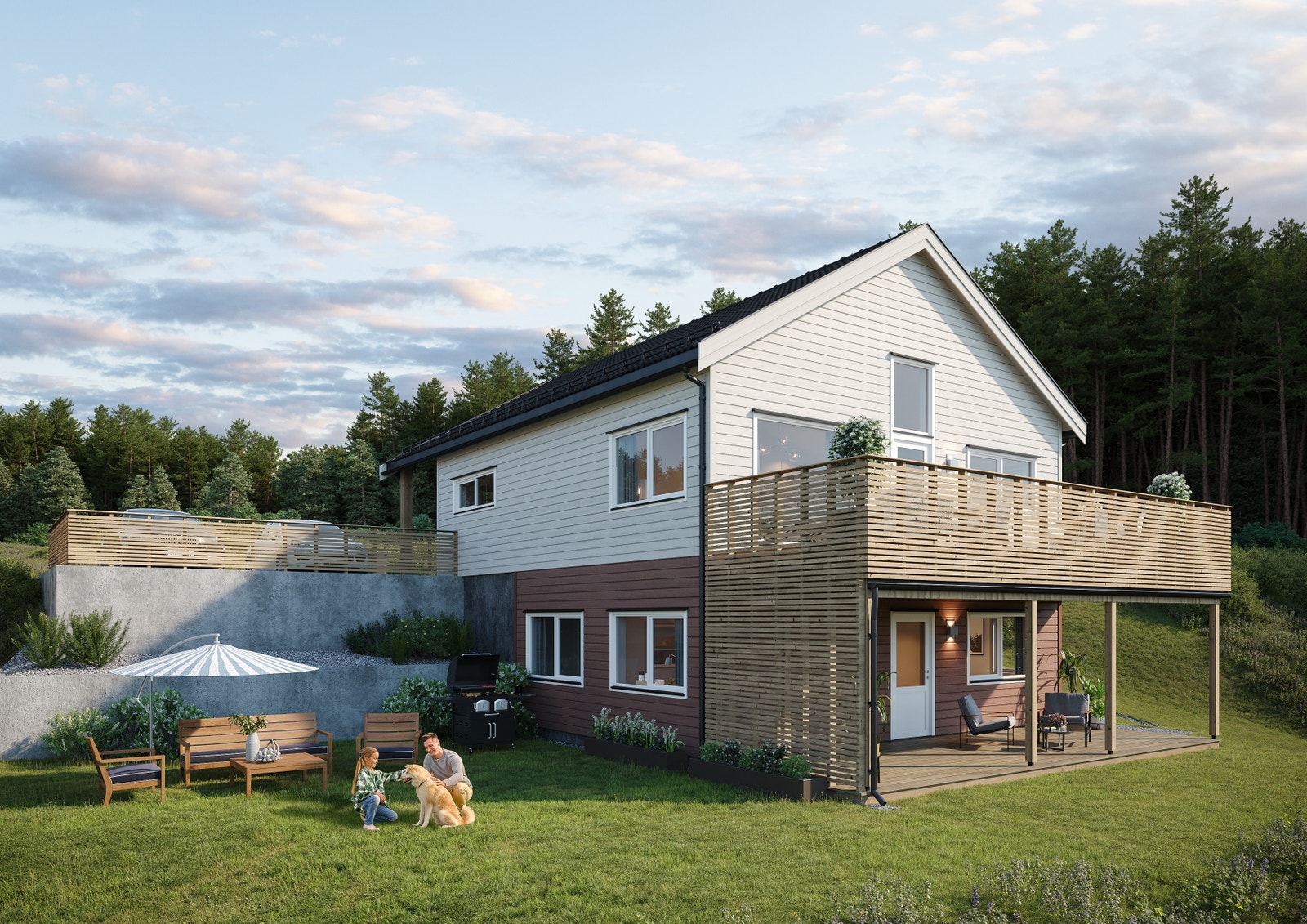 Illustrasjon - Blåbærslynga 39 Galleribilde