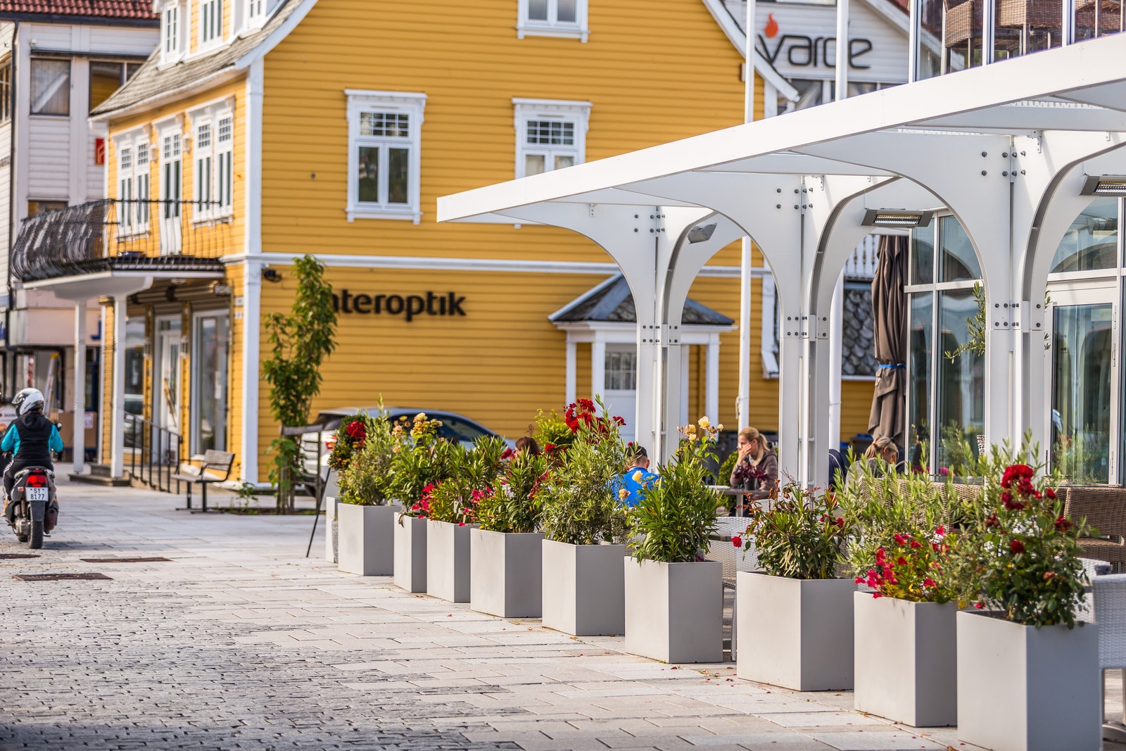 Os sentrum ligger i gangavstand fra prosjektet Galleribilde