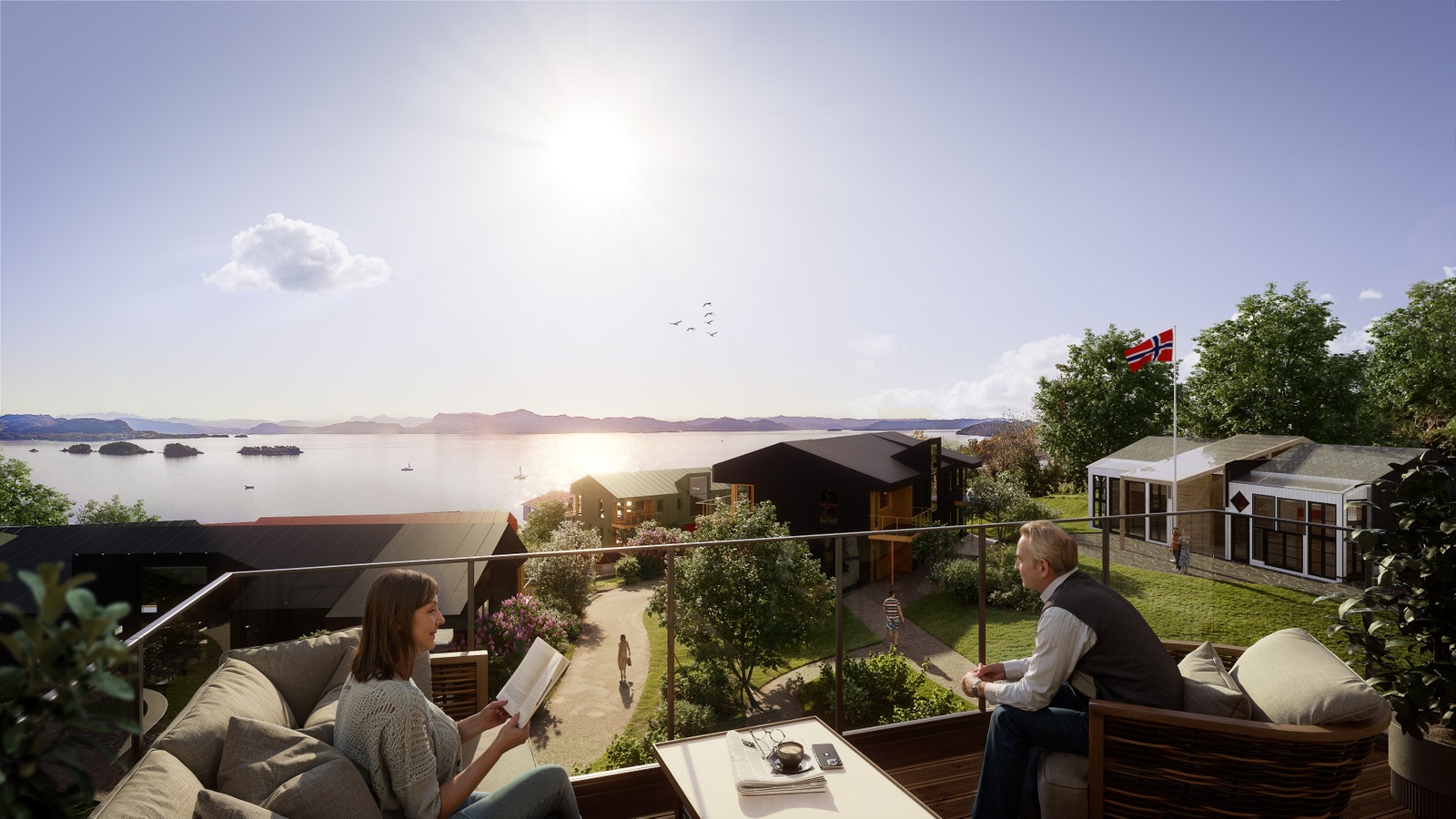 Velkommen til Kongshaugen - boligprosjektet med utsikten du drømmer om! Galleribilde