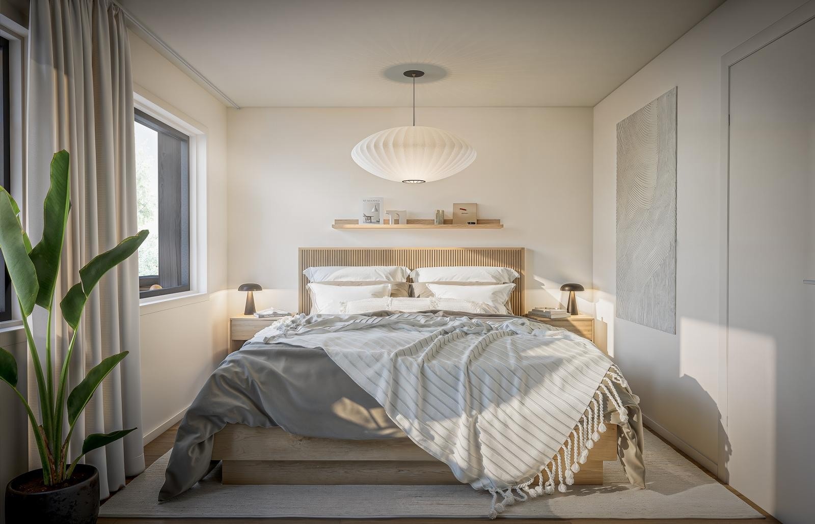 Følelsen av å legge seg eller våkne opp i stille og rolige omgivelser, er godt! Galleribilde