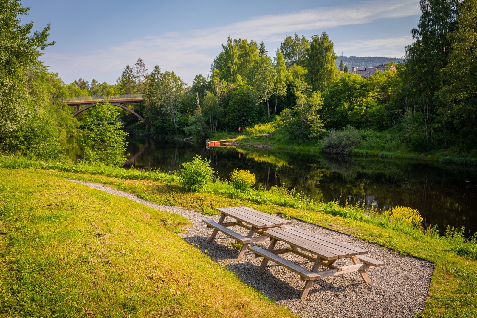 Det er også svært gode tur -/ og grønområder i nærheten. Galleribilde