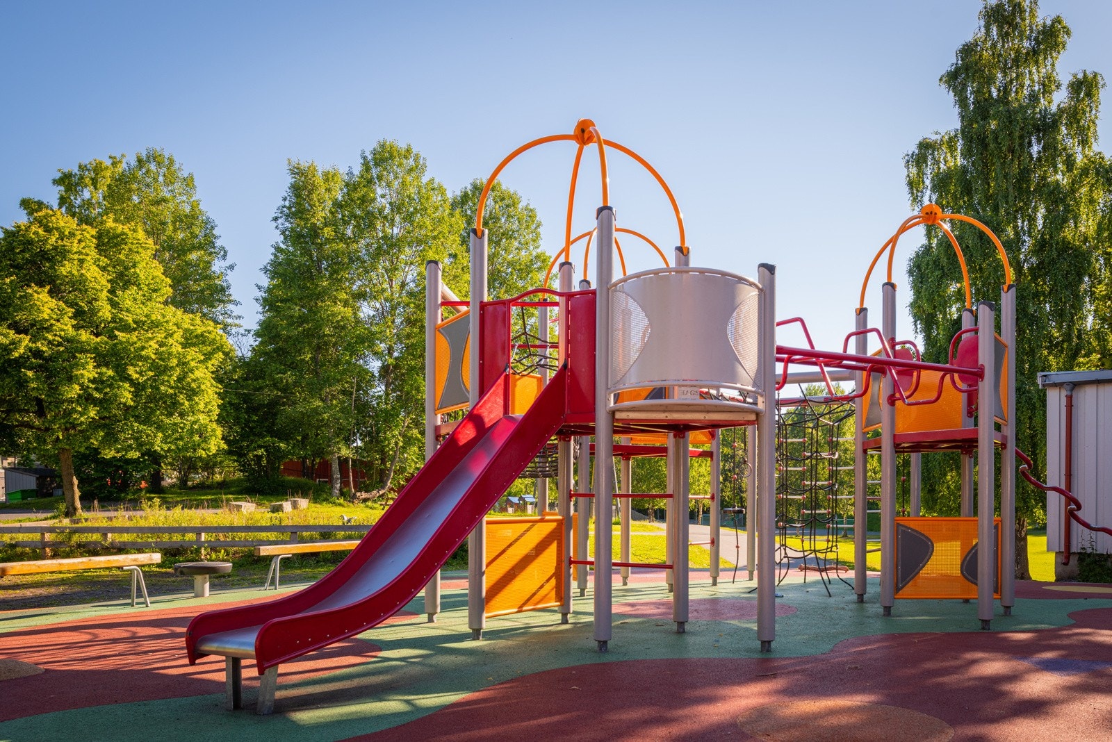 Samt et godt utvalg av lekeplasser for store og små. Galleribilde