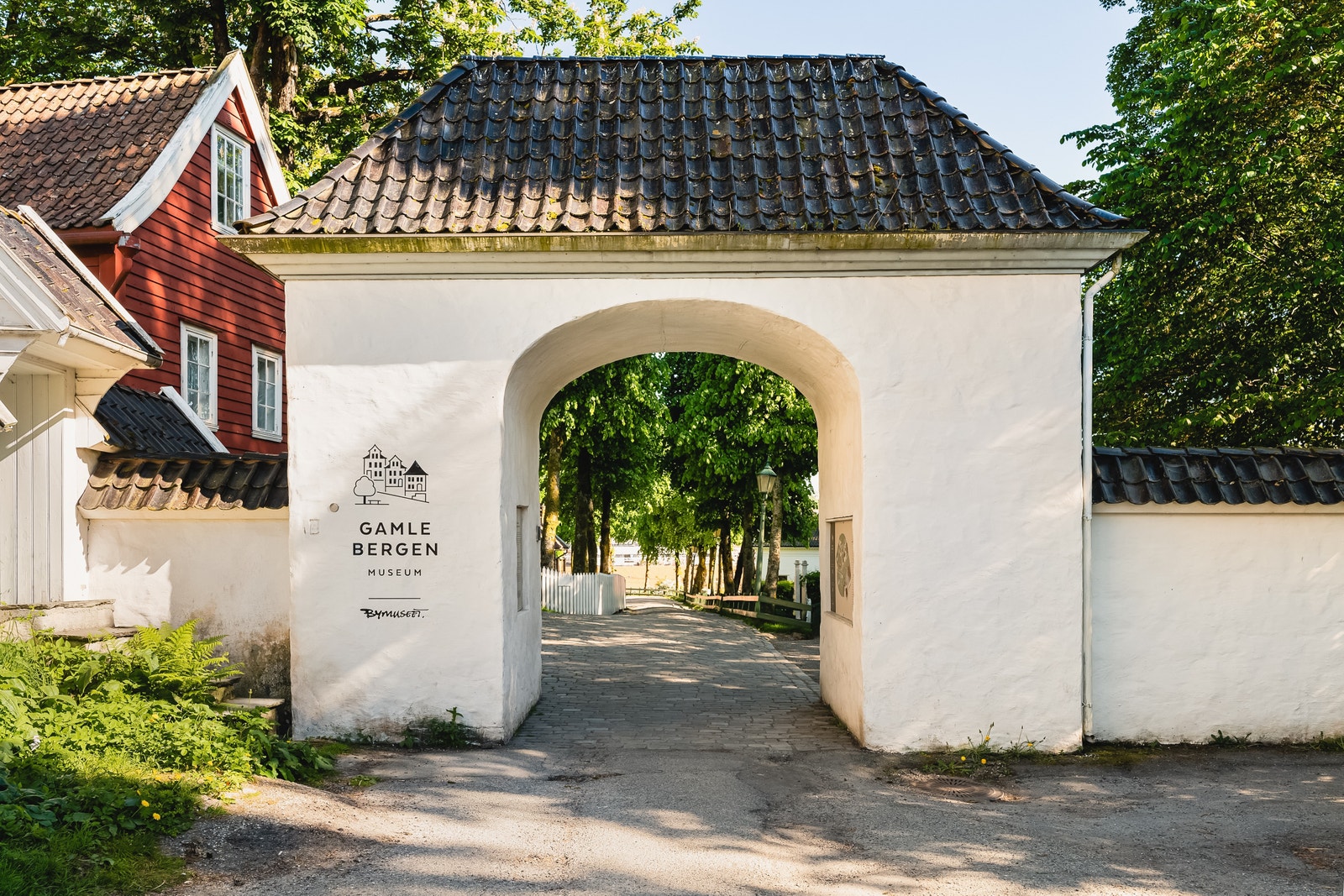 Nabolaget - Gamle Bergen Galleribilde