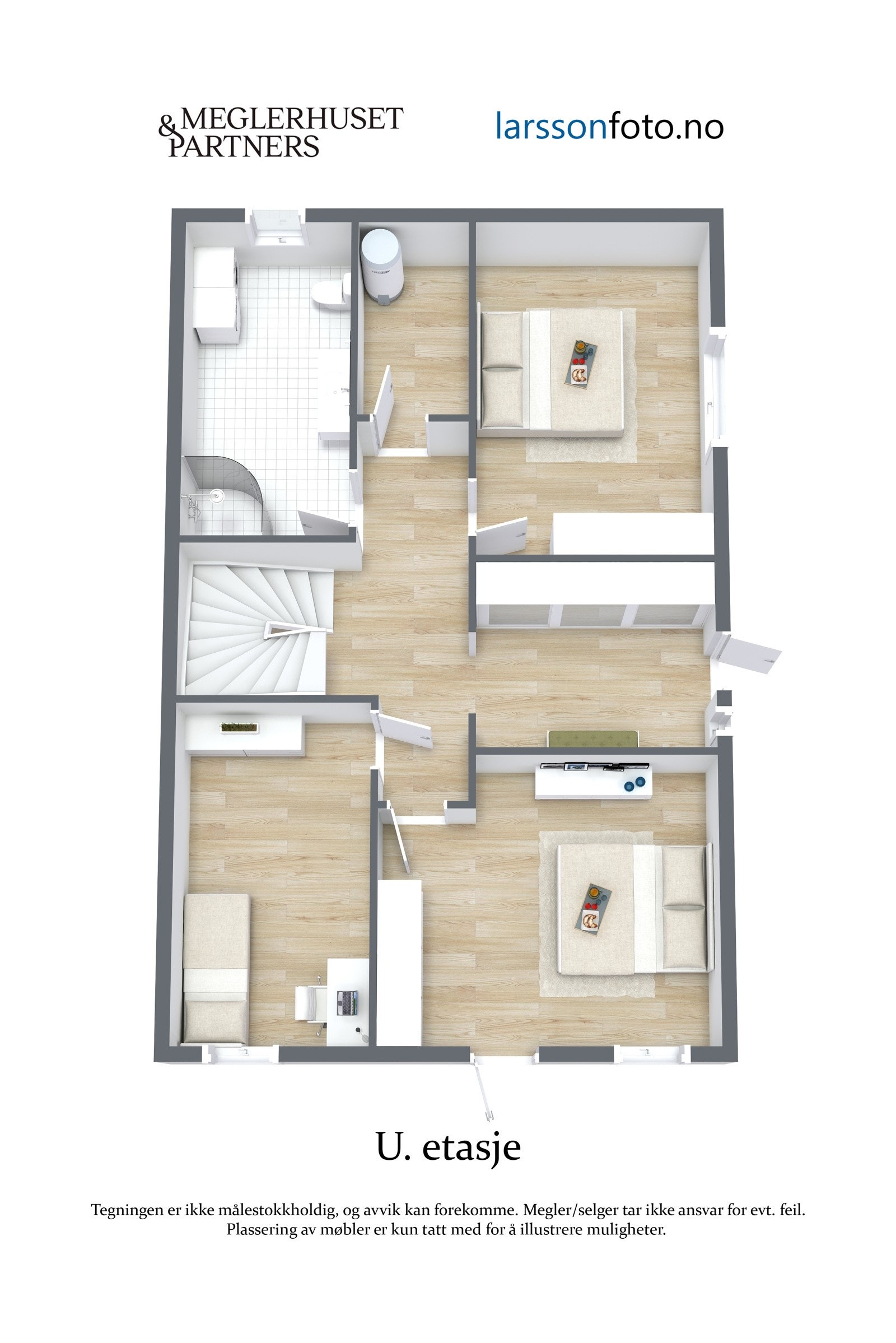 Plantegning 2. etg. Galleribilde