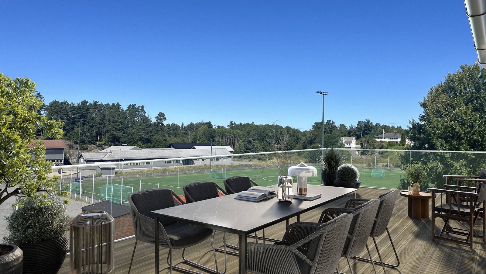 Terrassen (Illustrasjonsbilde) Galleribilde