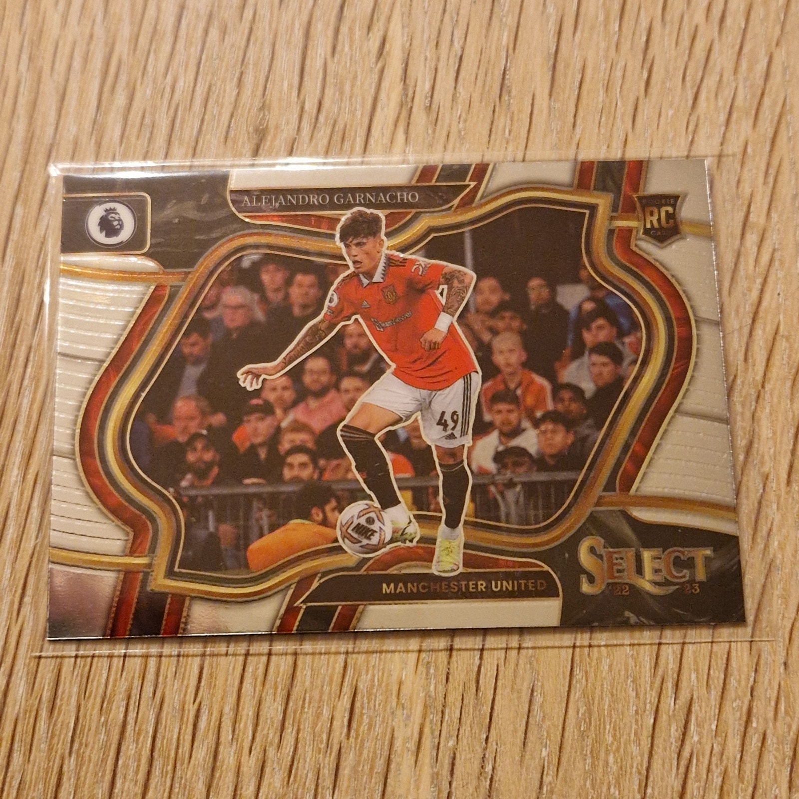 2022-23 Panini Select EPL Future Silver Alejandro Garnacho 