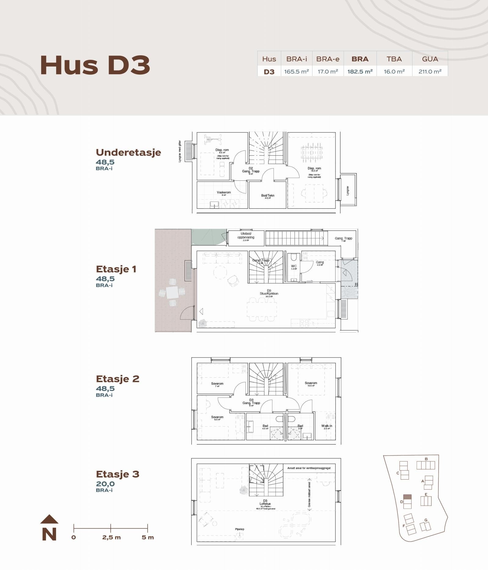 Plantegning D3 Galleribilde