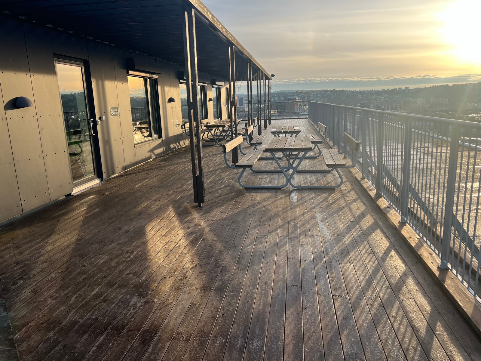 Felles takterasse Galleribilde