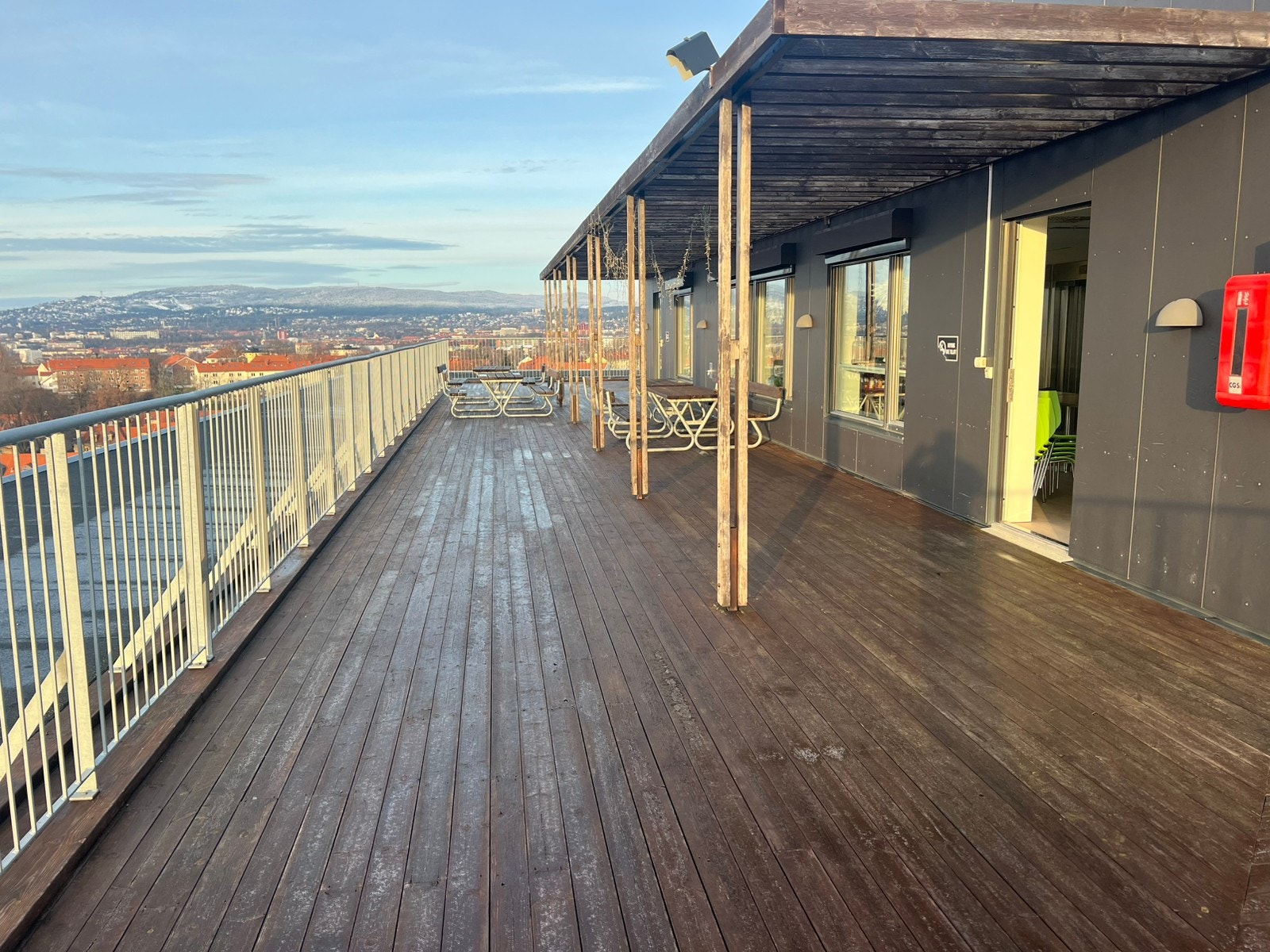 Felles takterasse Galleribilde