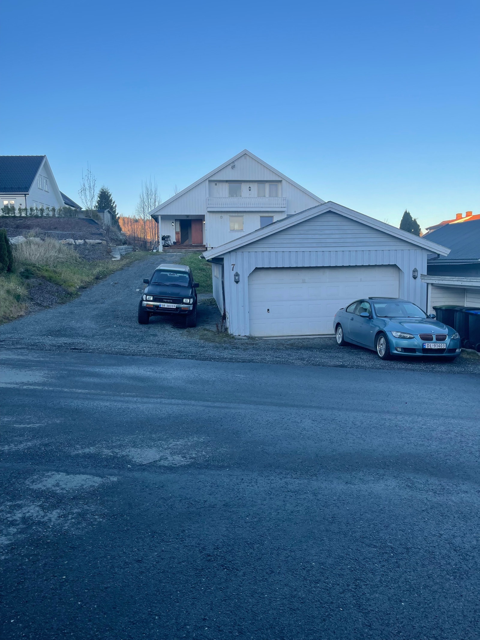 Stor garasje Galleribilde