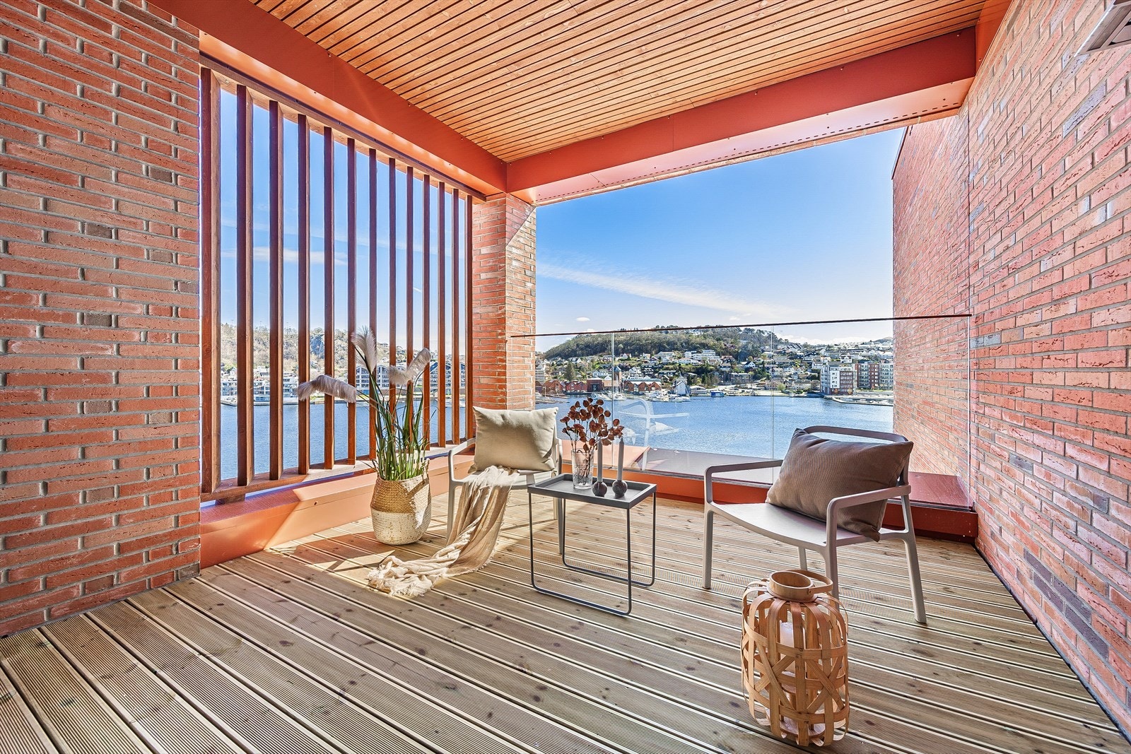 Velkommen til leilighet D601 i Ankeret - Leiligheten har enn terrasse på ca 11,9 m2 - og en balkong på va 6,9 m2 Galleribilde