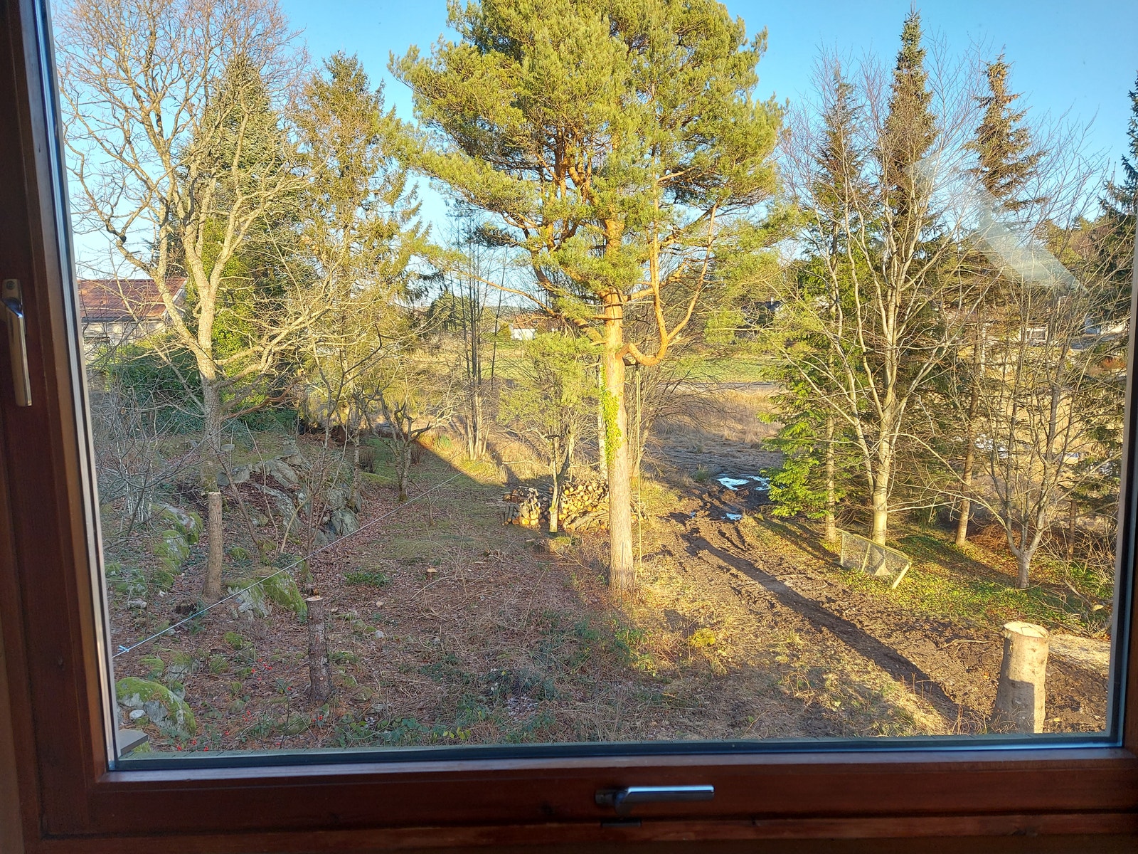 Utsikt fra stuen Galleribilde
