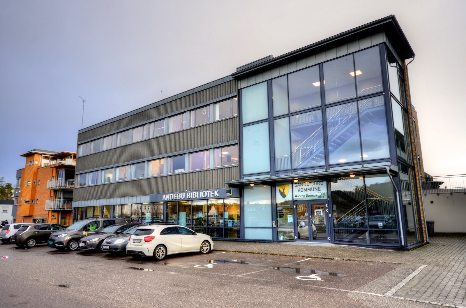 Andebu Bibliotek Galleribilde