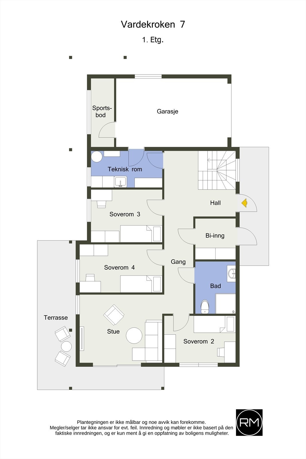 1. etasje Galleribilde