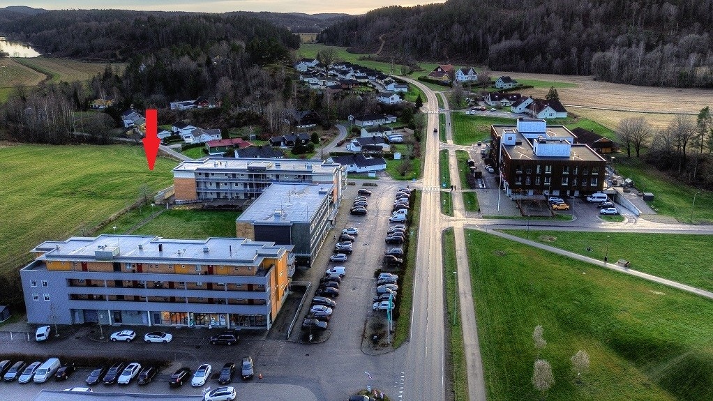 Tomta sett fra Kodalveien Galleribilde