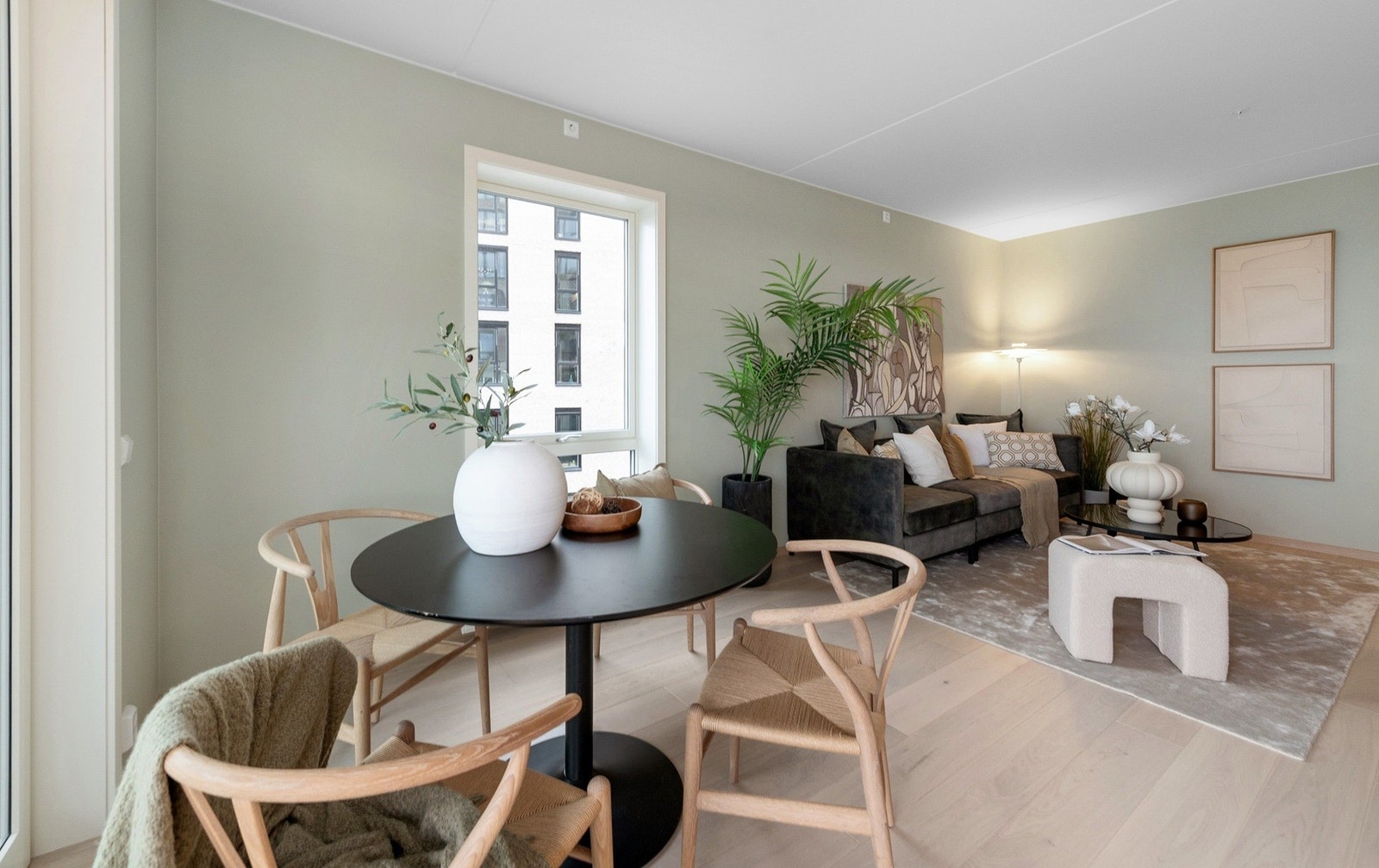 Bilde fra leilighet 166 som er innflyttingsklar. Galleribilde