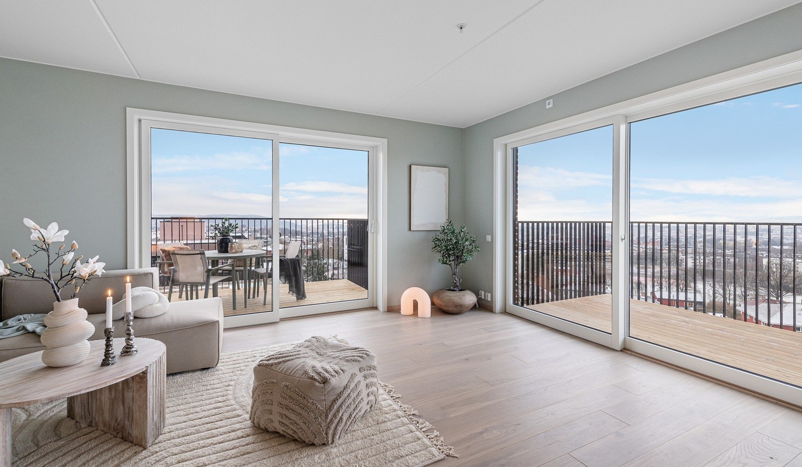 Bilde fra leilighet 189 som er innflyttingsklar. Galleribilde