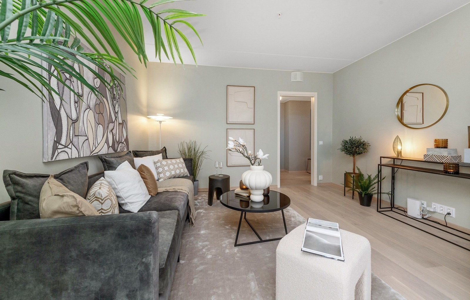 Bilde fra leilighet 166 som er innflyttingsklar. Galleribilde