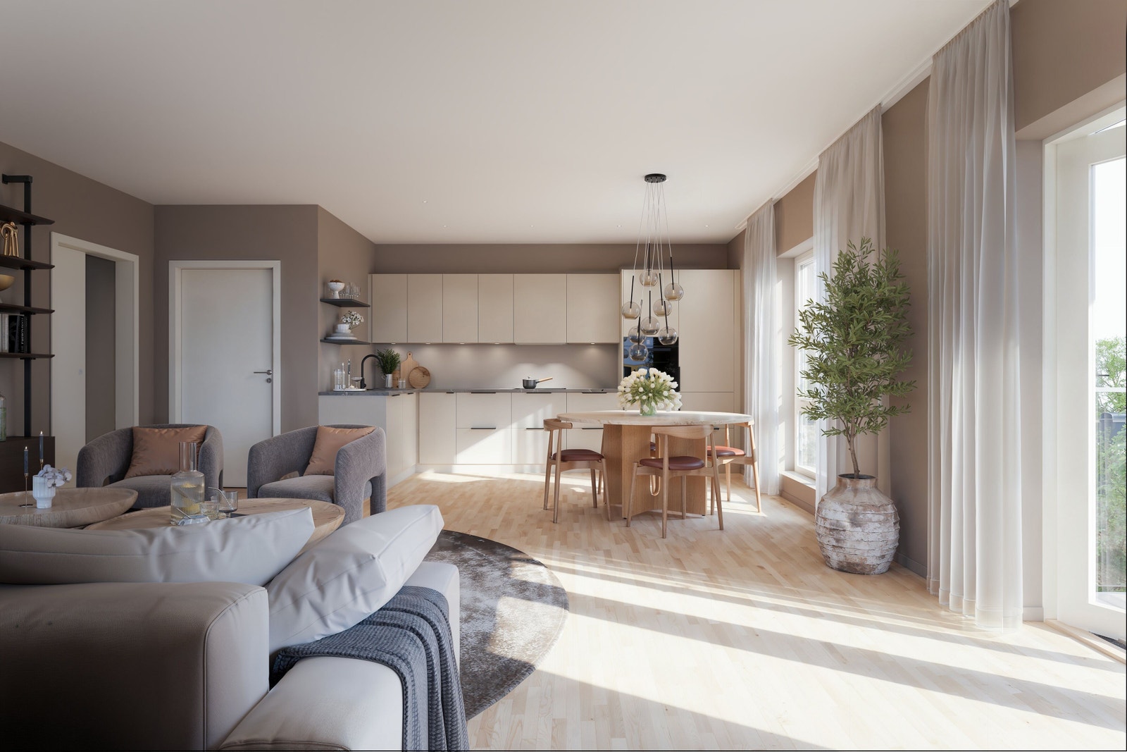 Illustrasjon fra tilsvarende leilighet Galleribilde