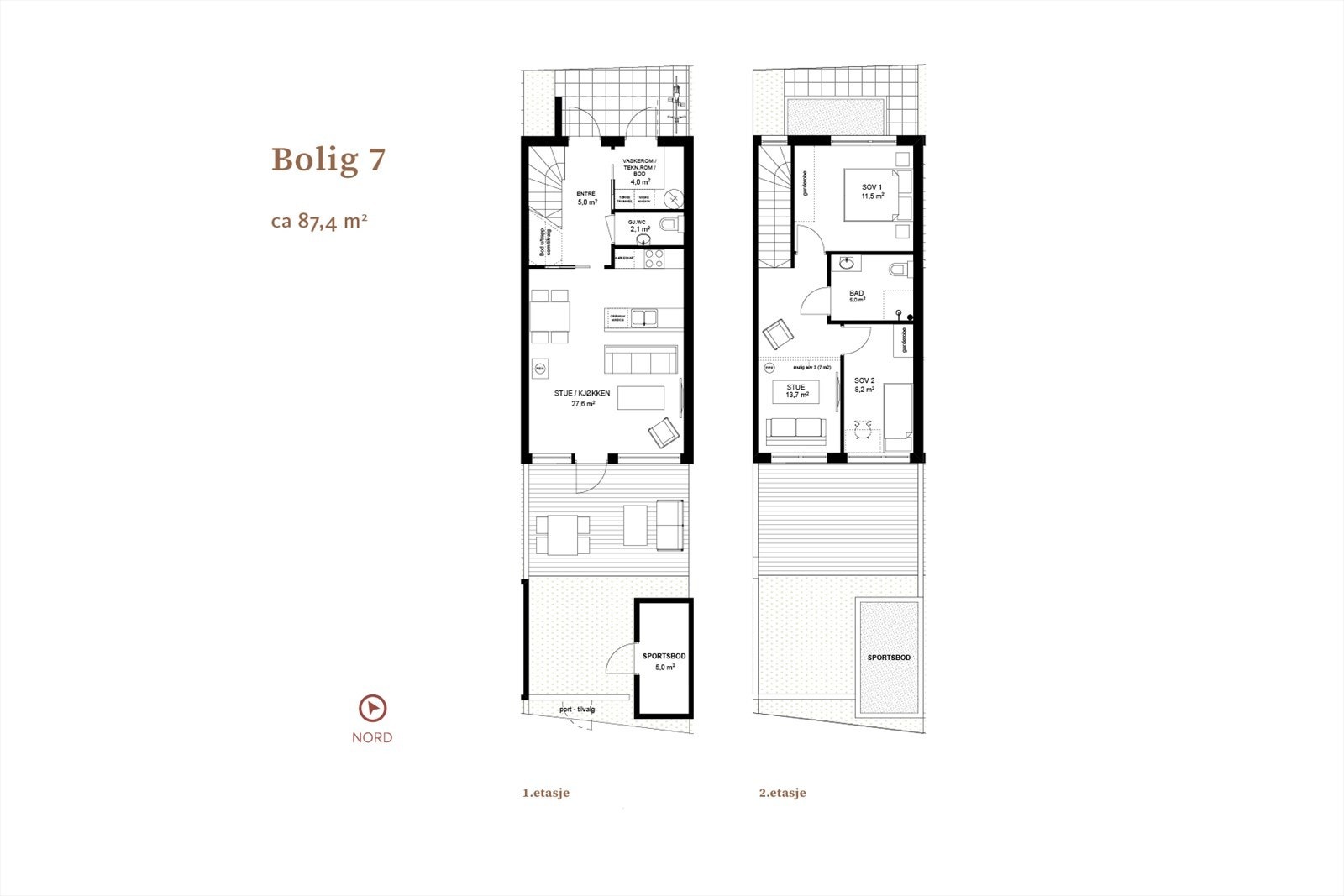 Plantegning bolig - 7 Galleribilde