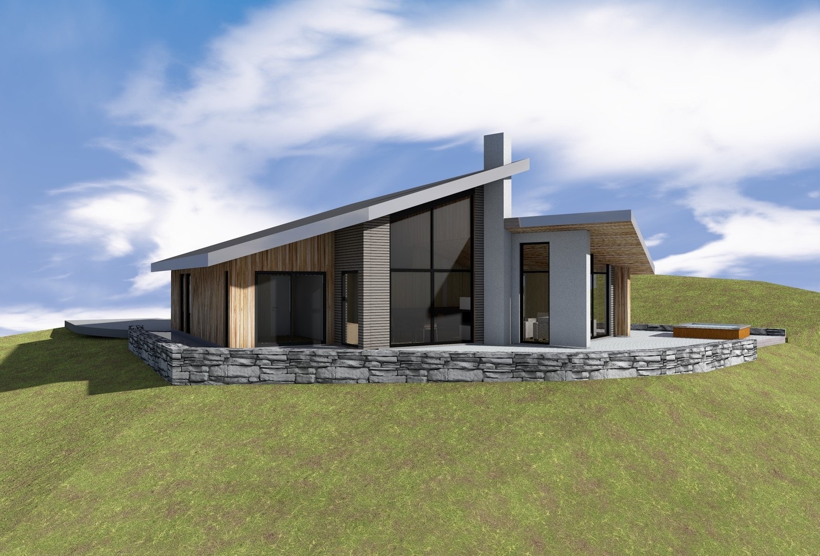 3D tegning Galleribilde