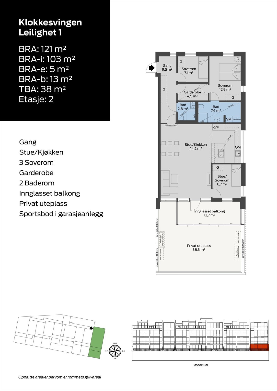 Leilighet 1 Galleribilde