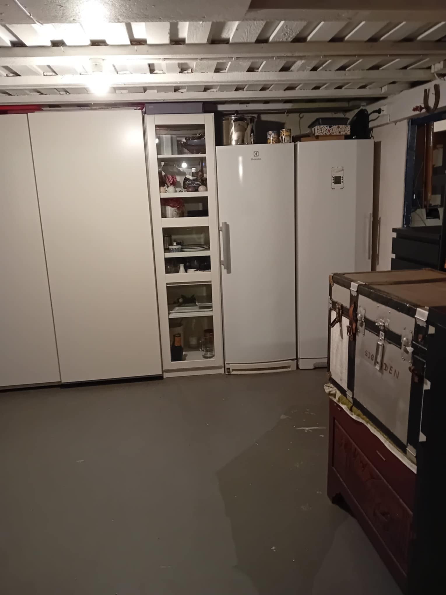 Masse plass i kjelleren Galleribilde