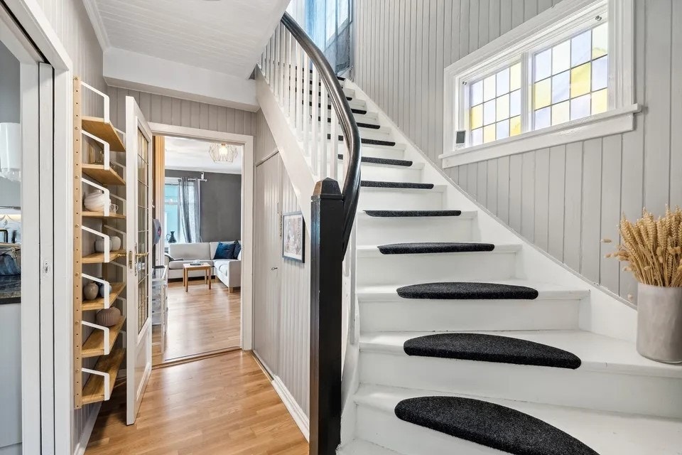 Behagelig trapp Galleribilde