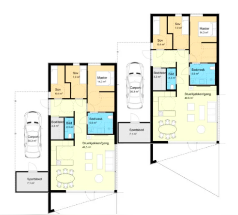 Planløsning Galleribilde