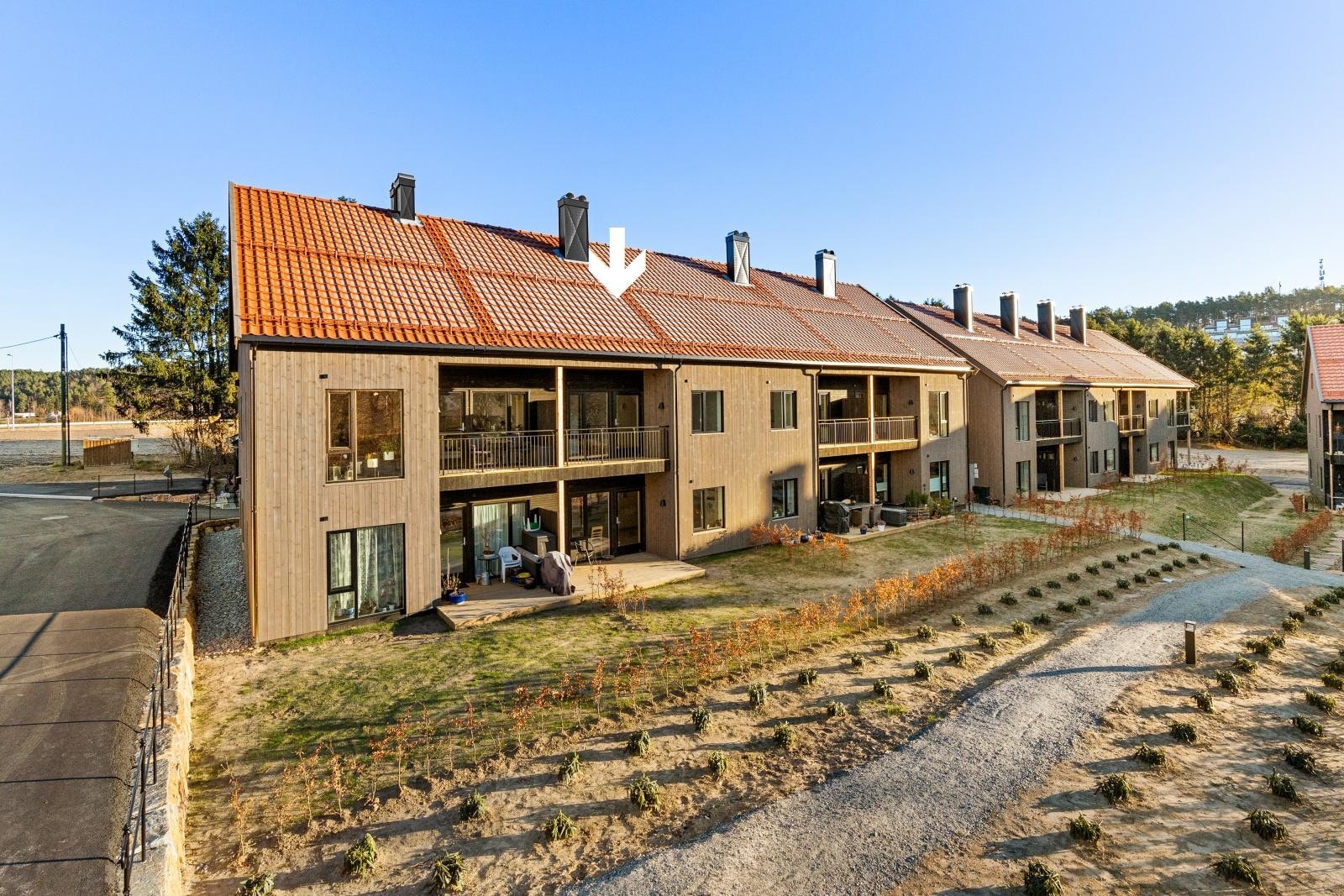 Velkommen til Møglestu Hage, kun få leiligheter igjen! Galleribilde