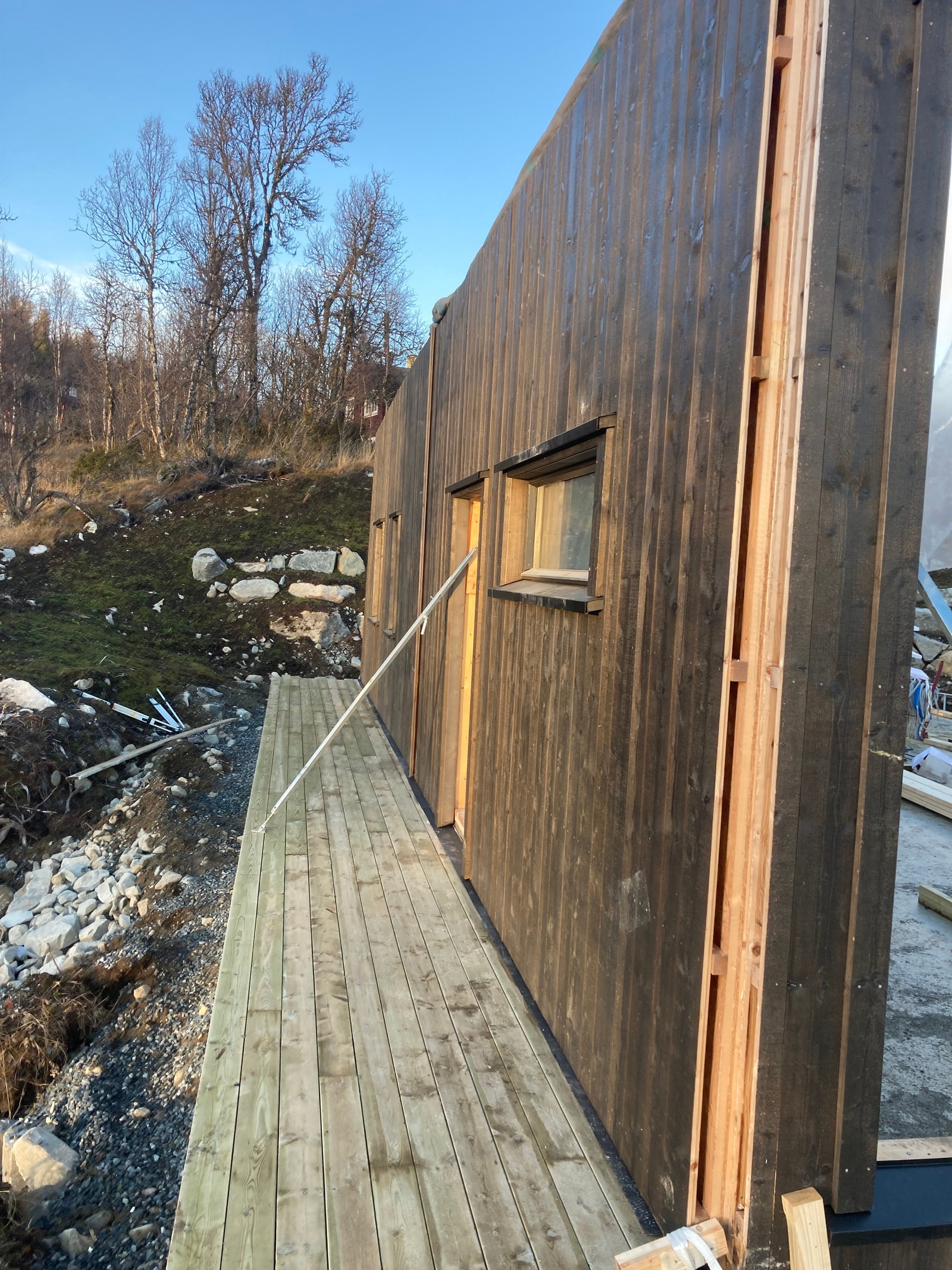 Langvegg mot vest Galleribilde