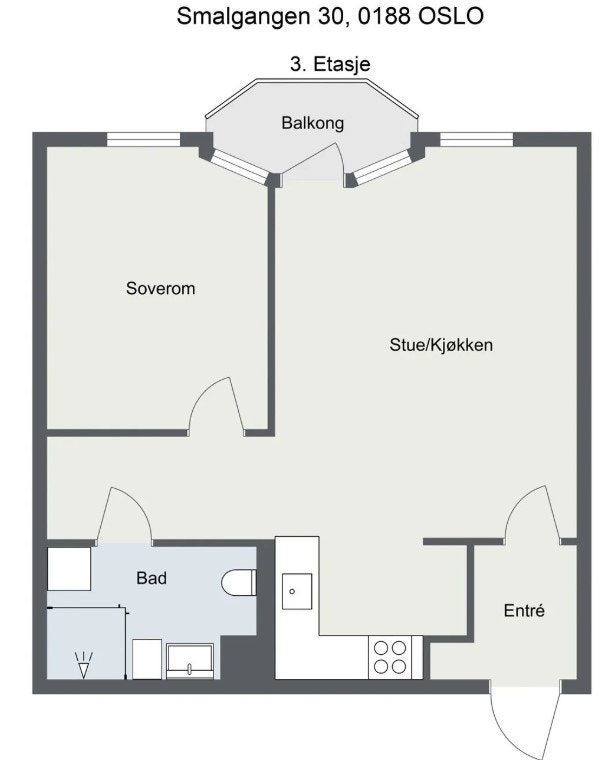 Planløsning Galleribilde