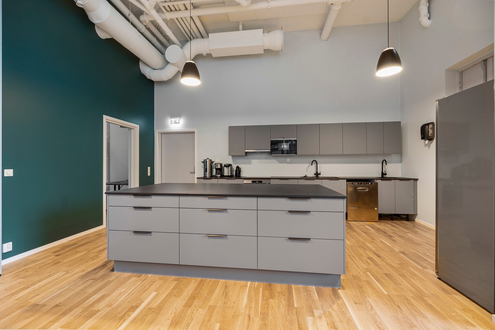 "Storstua" som kan leies til sosiale arrangement Galleribilde