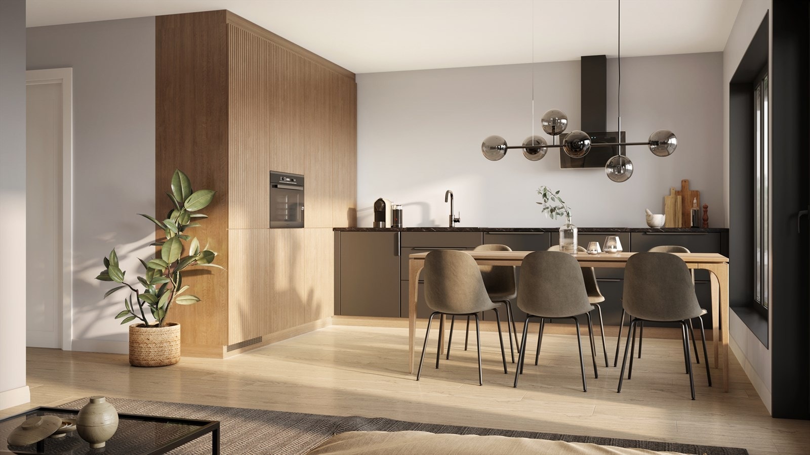 Delikat kjøkken. Galleribilde