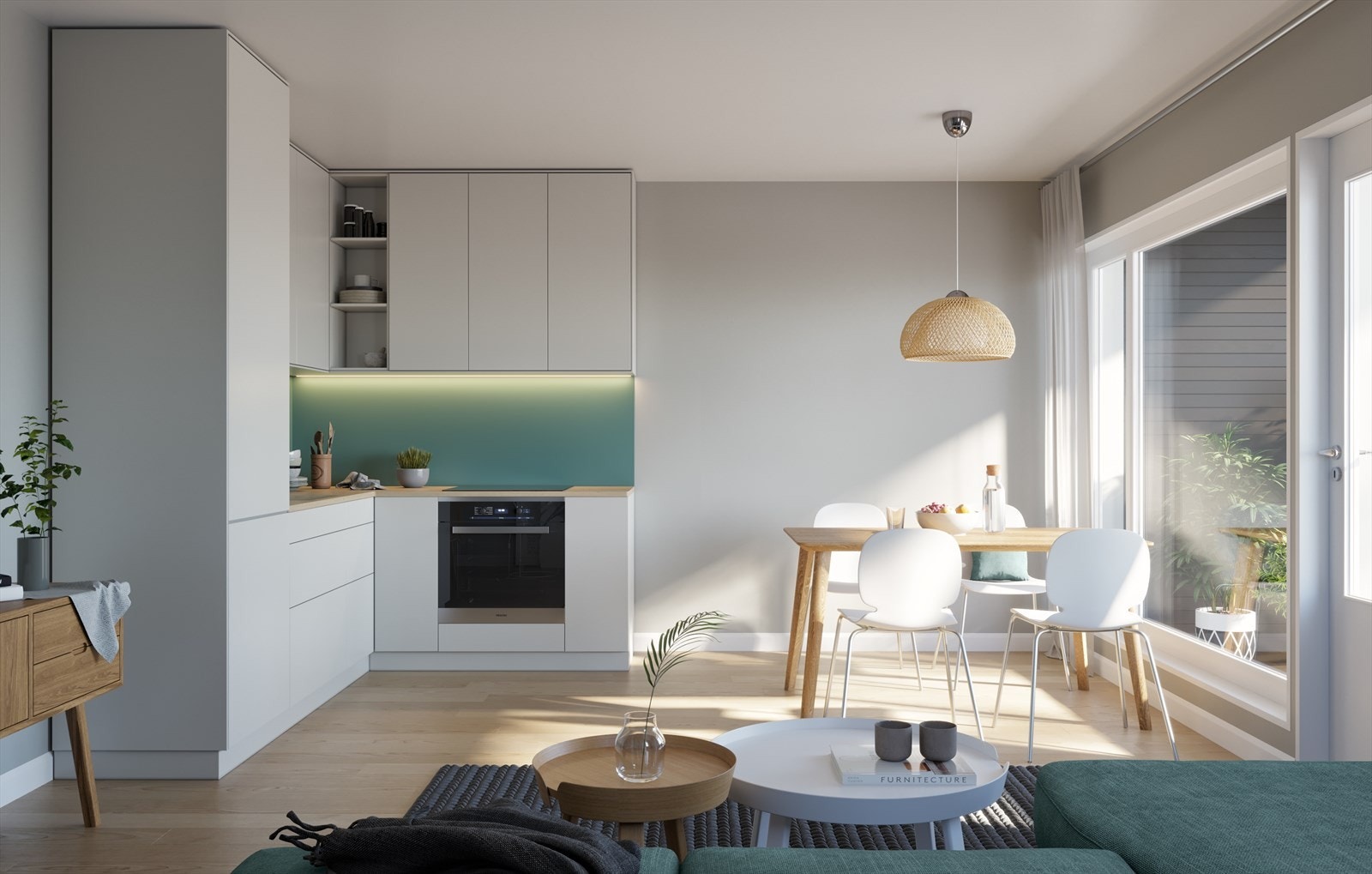 Kjøkken leilighet A. Galleribilde