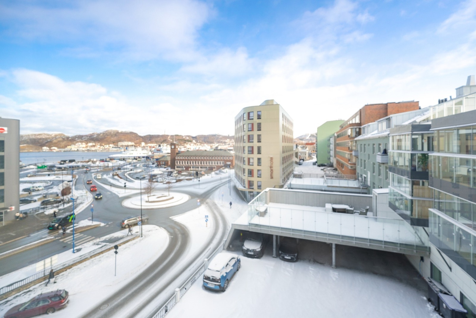 Utsikt fra leiligheten Galleribilde