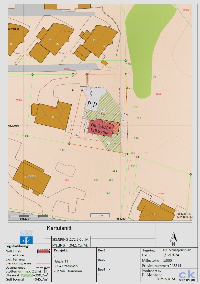 Situasjonsplan Galleribilde