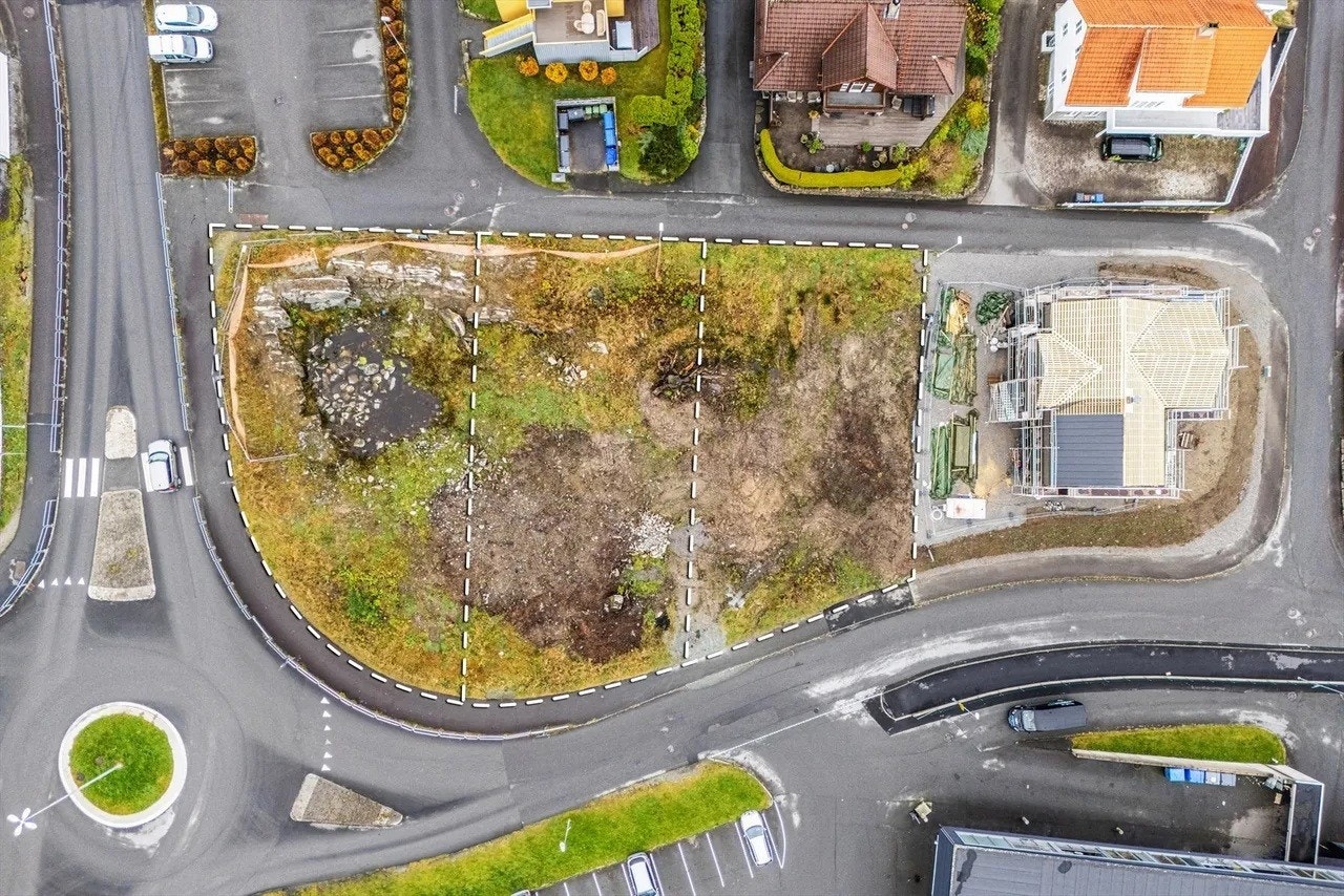 Tomteinndeling Galleribilde