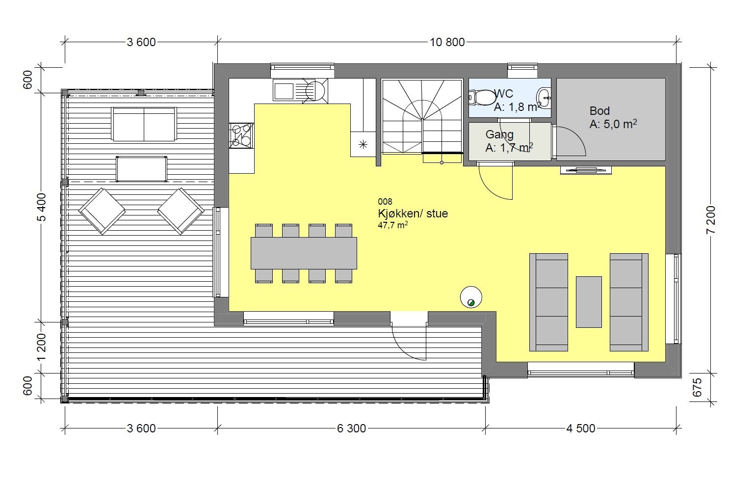 Plan 2. etg Galleribilde