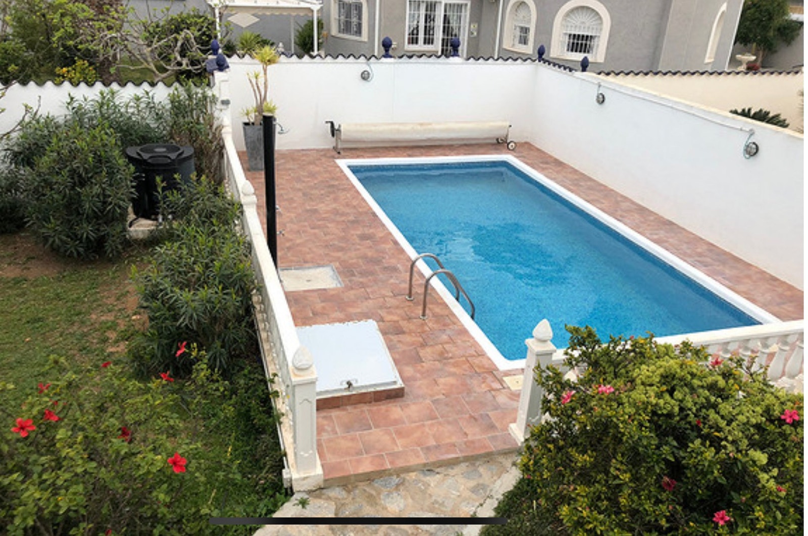 Fugleperspektiv fra takterrasse Galleribilde