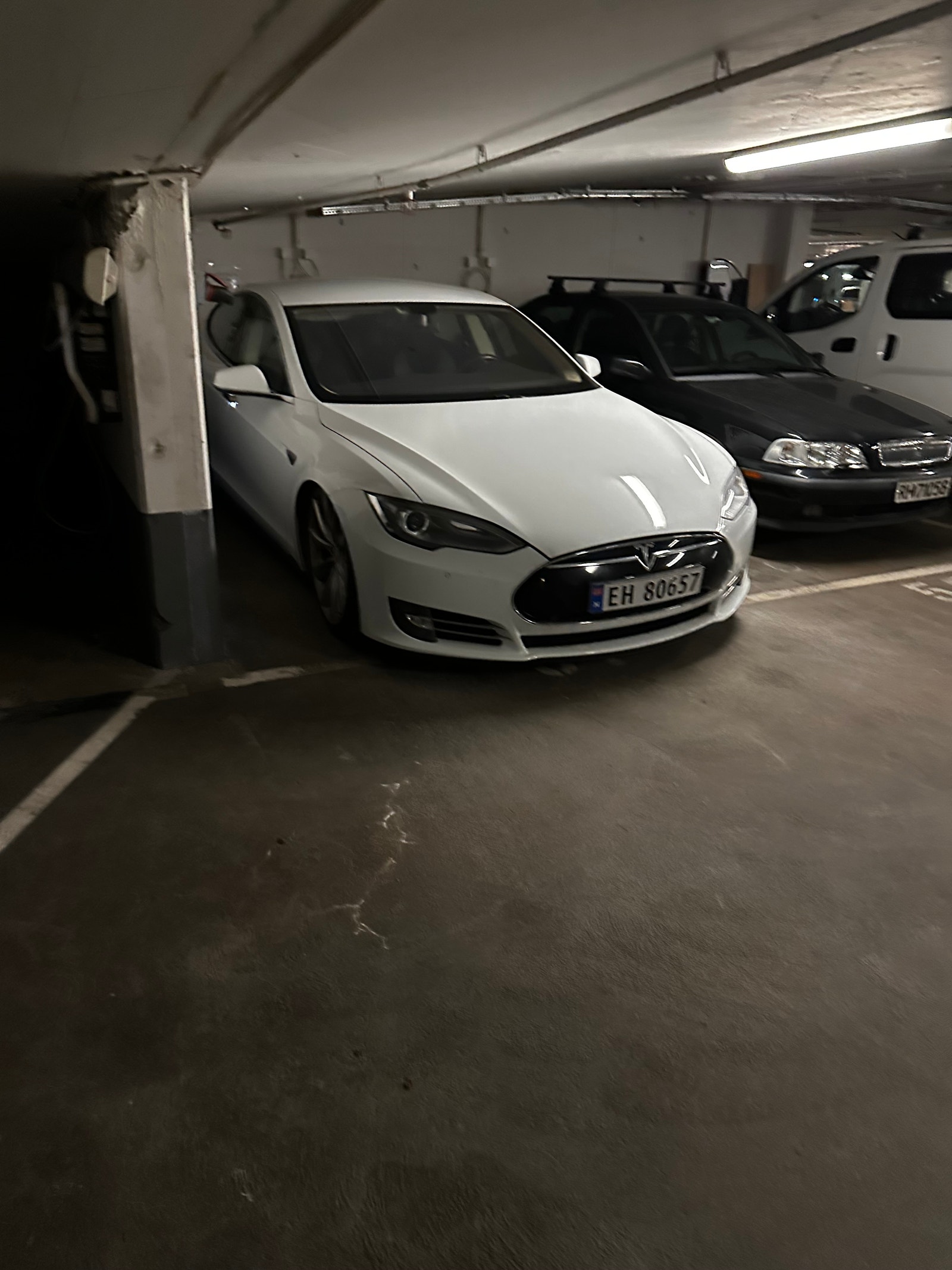 Kan parkeres langt mer bakover. Galleribilde