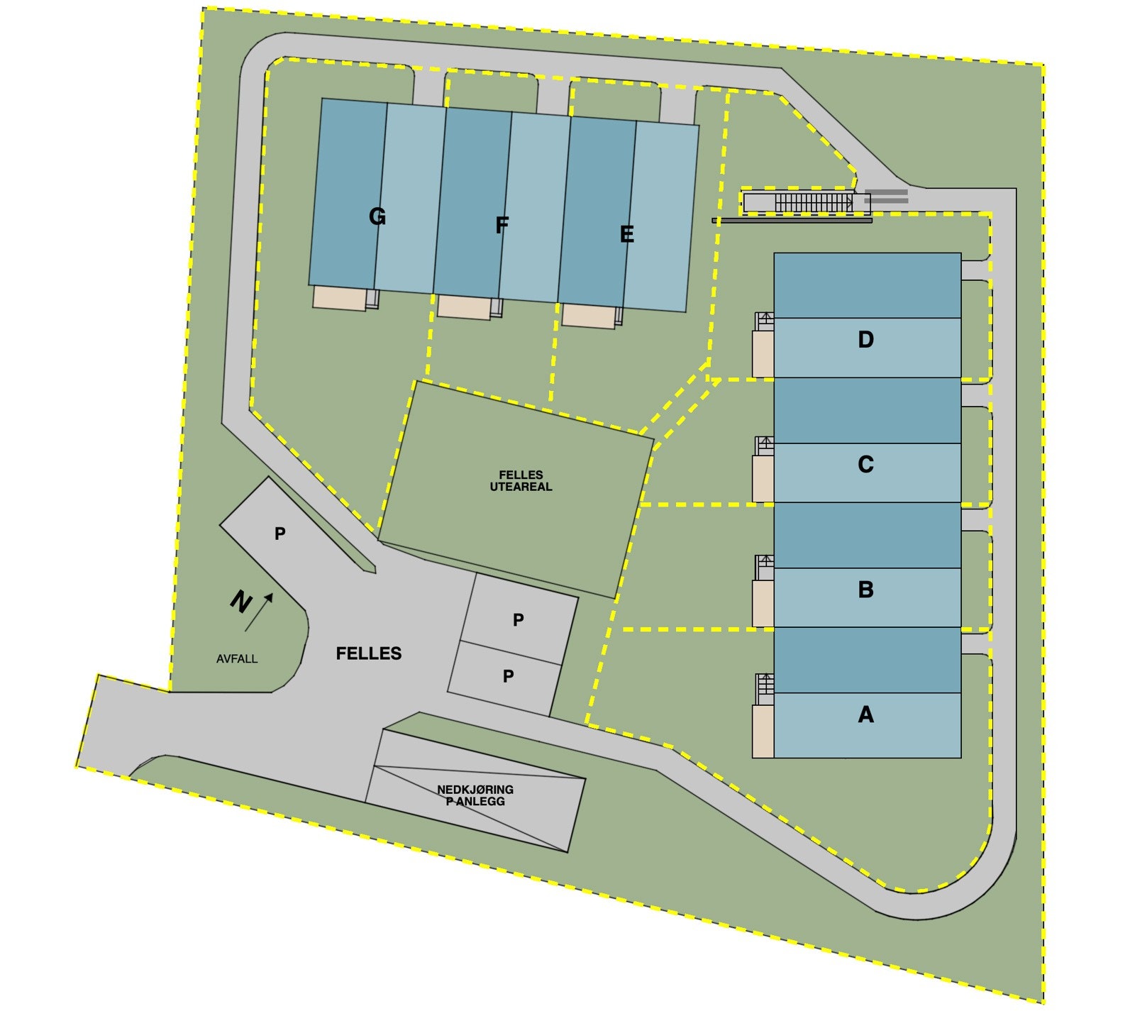 Utenomhusplan Galleribilde