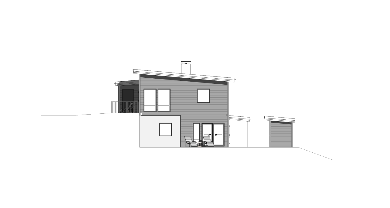 Fasade aust Galleribilde