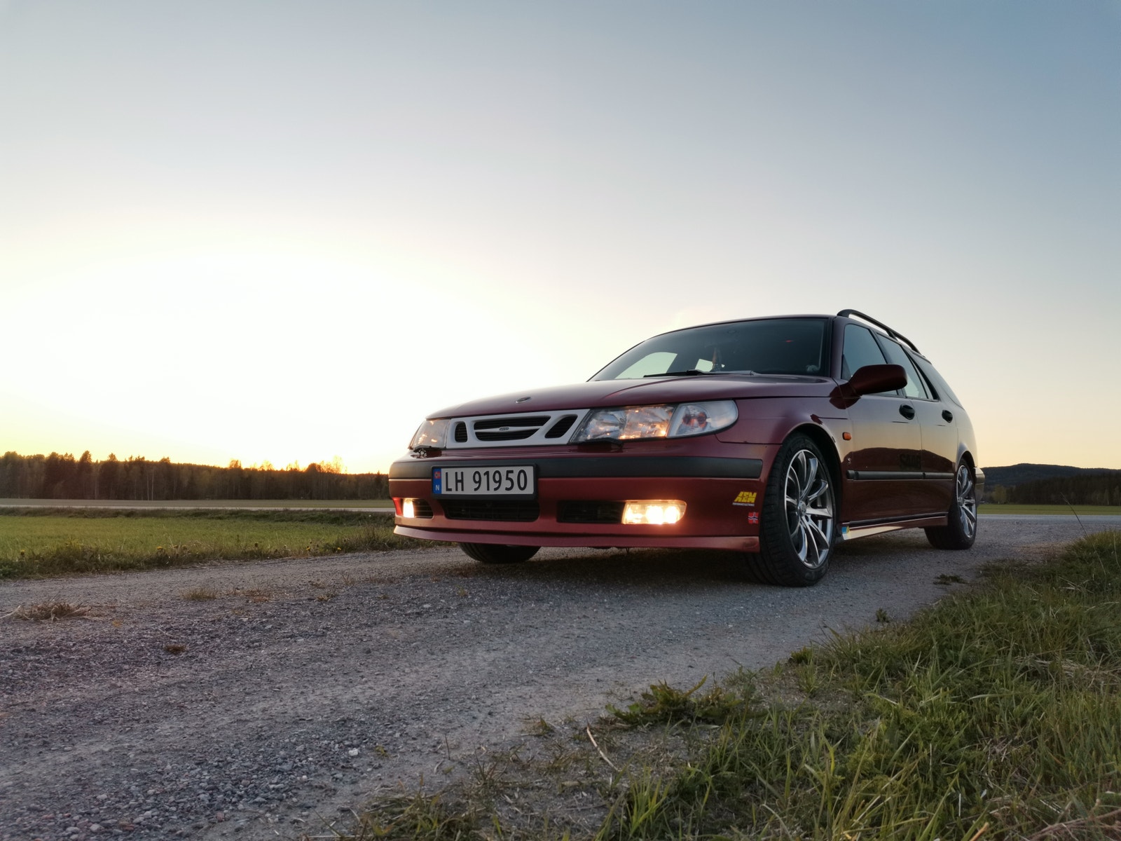 Bruktbil til salgs: Saab 9-5 - 2000 - Rød - 150 hk - Stasjonsvogn | FINN.no